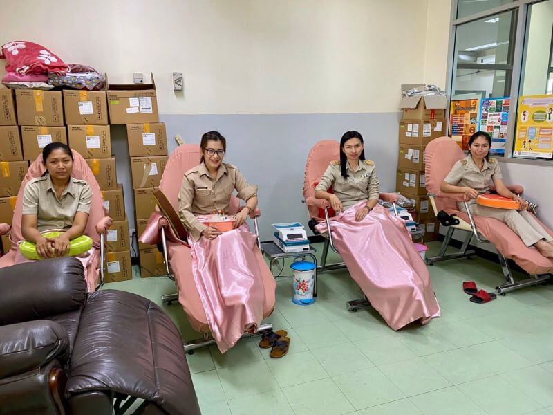 ﻿สำนักงานบังคับคดีจังหวัดบุรีรัมย์ สาขานางรองเข้าร่วมบริจาคโลหิตเฉลิมพระเกียรติพระบาทสมเด็จพระเจ้าอยู่หัว เนื่องในโอกาสมหามงคลพระราชพิธีบรมราชาภิเษก